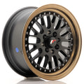 Japan Racing JR10 Matt Black w/ Bronze Lip
