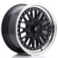 Japan Racing JR10 Matt Black w/ Machined Lip