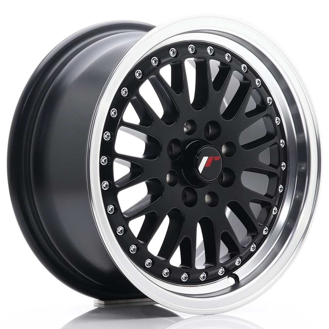 Japan Racing JR10 Matt Black w/ Machined Lip