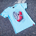 JR Herre T-Shirt JR-11 Bil Turkis Størrelse XXL