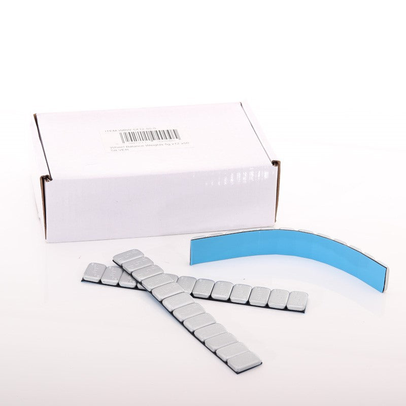 Wheel Balance Weights 5g x12 x50 SILVER