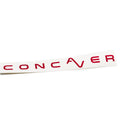 Sticker-pakke Concaver logo V1 15cm Rød 50stk