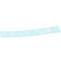 Sticker-pack Concaver logo V1 15cm White 50pcs