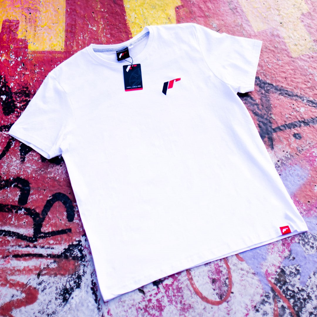 JR Herr T-shirt Basic White Storlek XXL