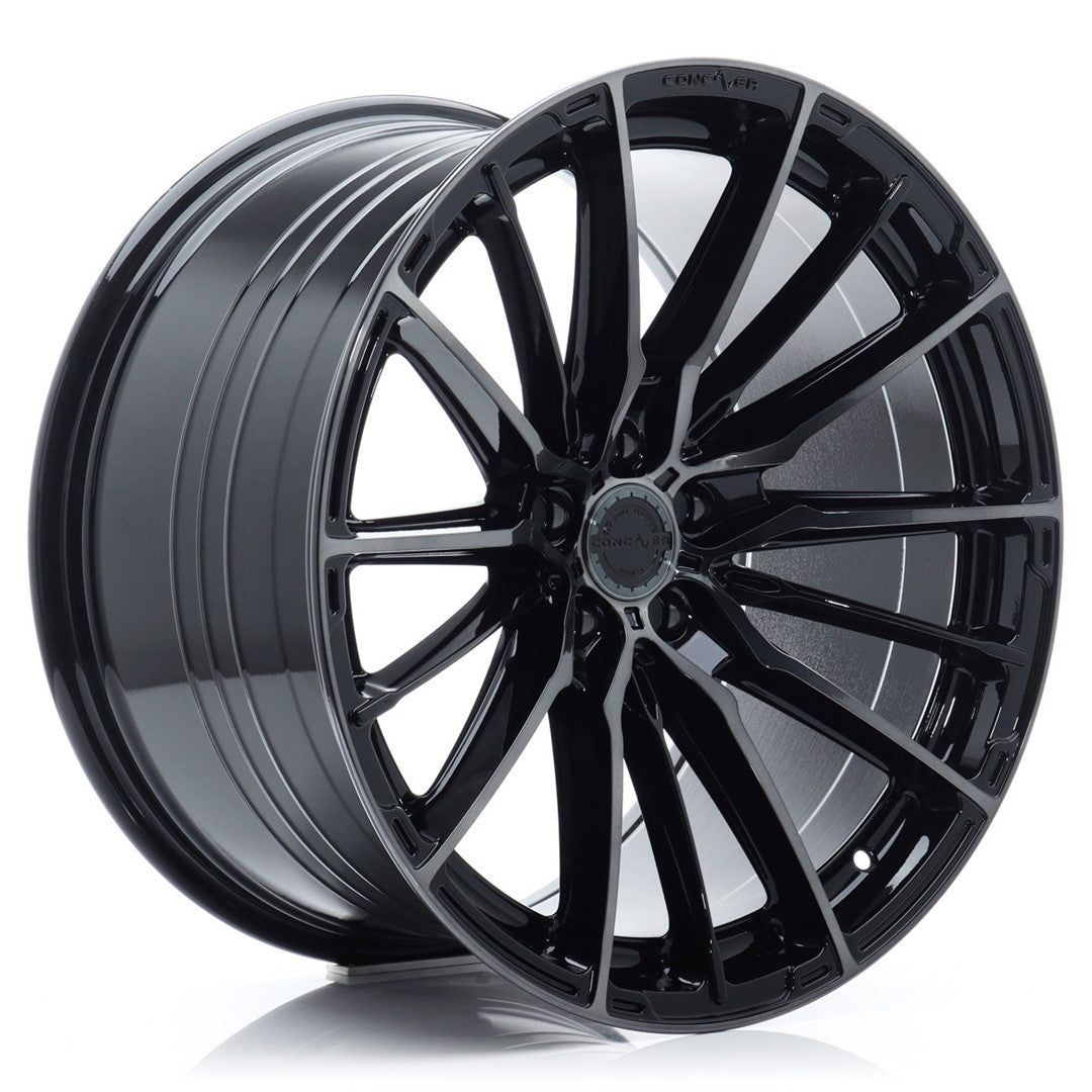 Concaver CVR7 Dobbelt Tonet Sort