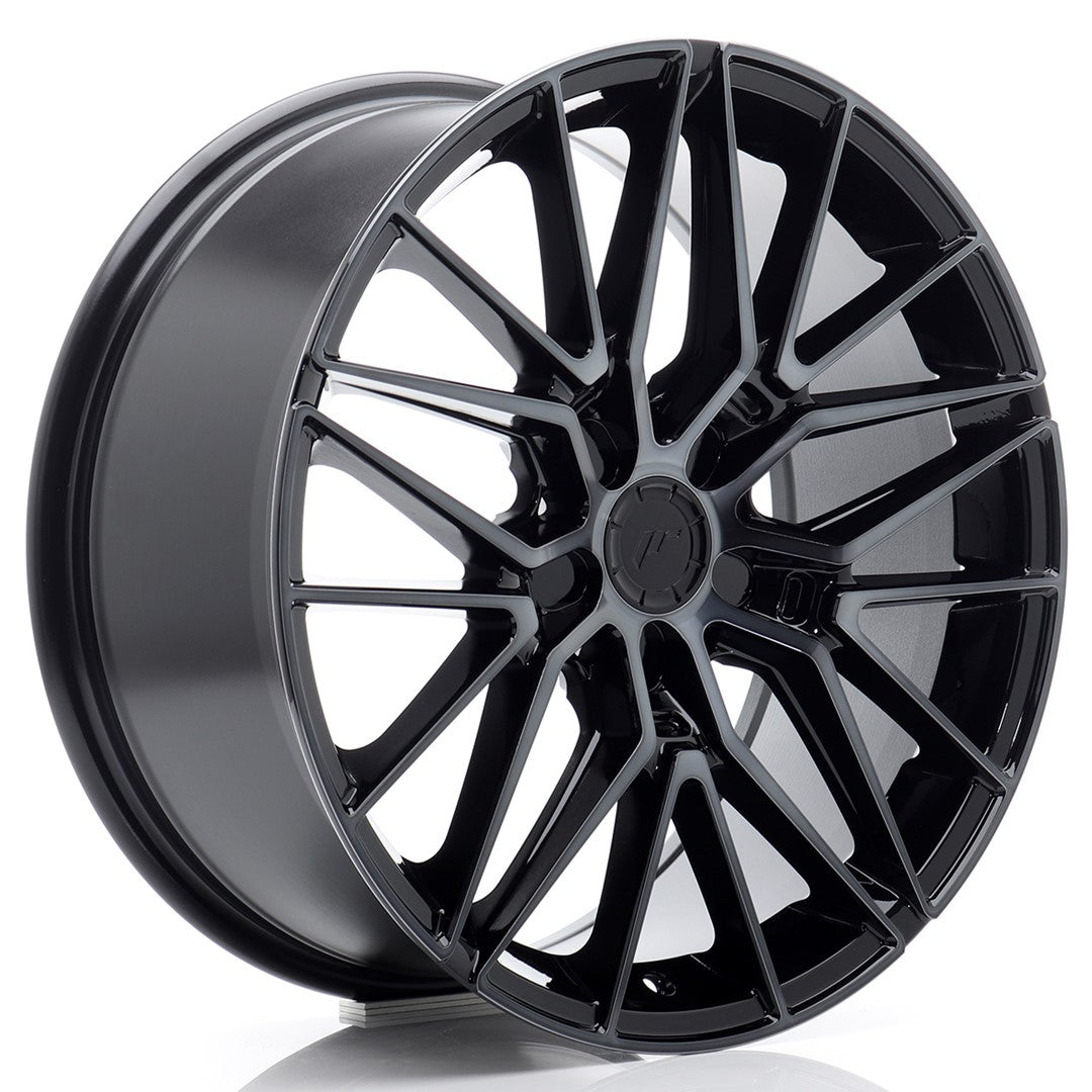 Japan Racing JR38 Black Machined w/ Tinted Face