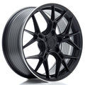 Japan Racing JR51 Satin Black w/ Machined Lip