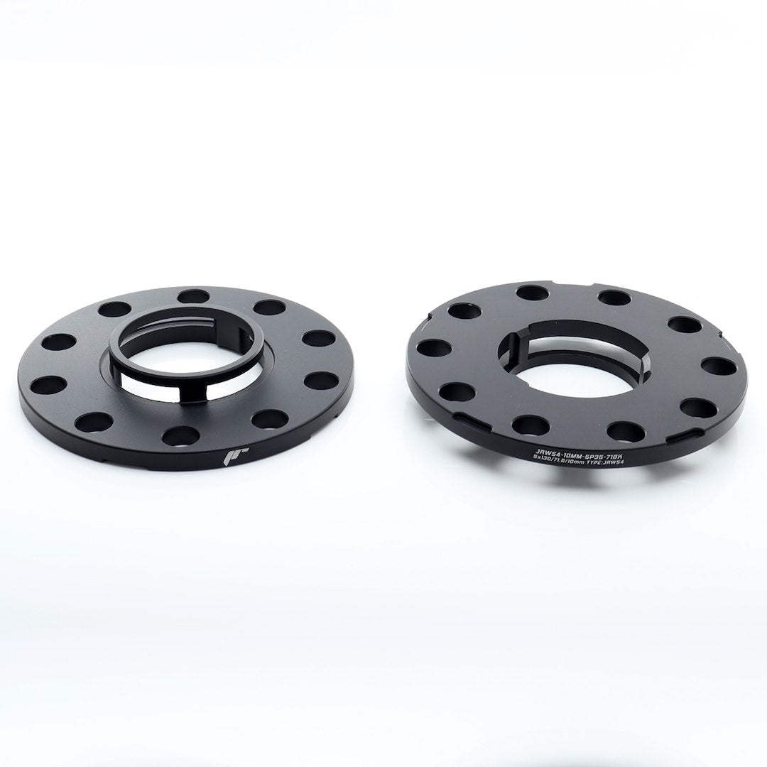 JRWS4 Spacer 7mm 5x130 71,6 71,6 Sort (Porsche 3/5 tab nav)