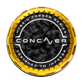Concaver Premium Center Cap - Forged Carbon - Gold Anodized