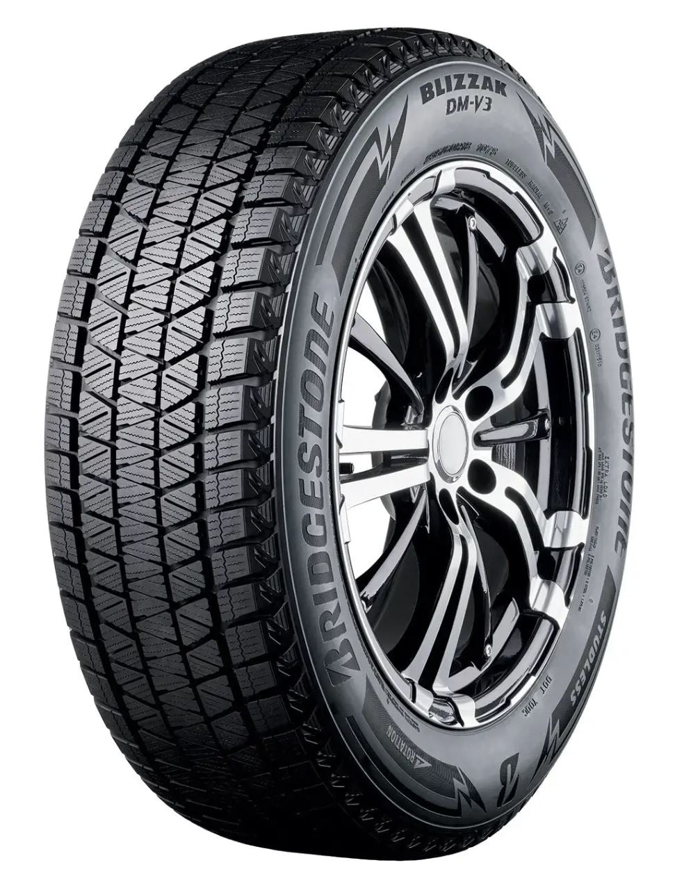 BRIDGESTONE BLIZZAK DM-V3 Vinter Friktion