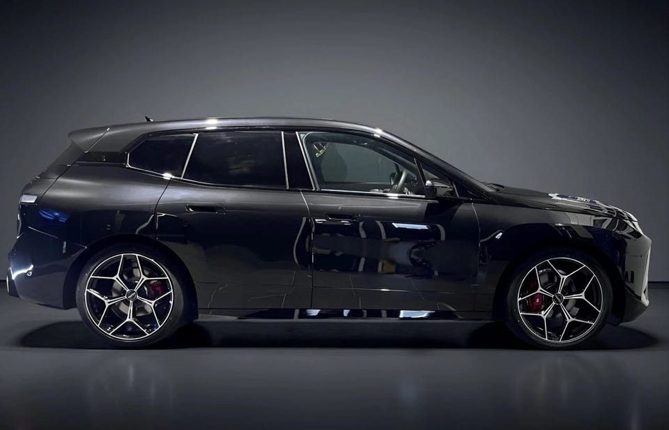 BMW 5-serie (G30,G31) från 2016-2026 - Hybrid Forged Stealth Gloss Black Staggered 20" Fälgset