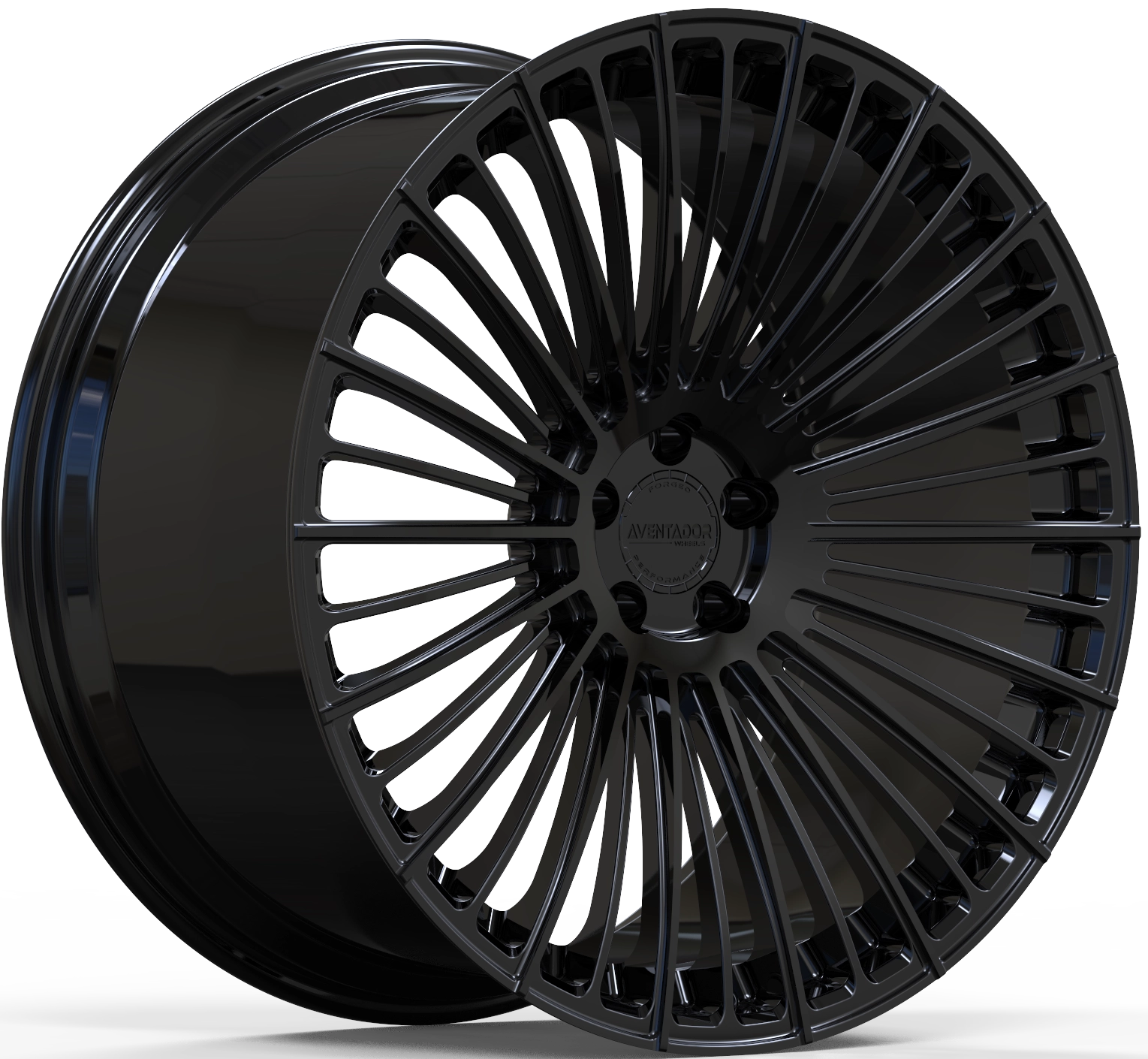 Aventador Wheels Forged Bladecore Gloss Black