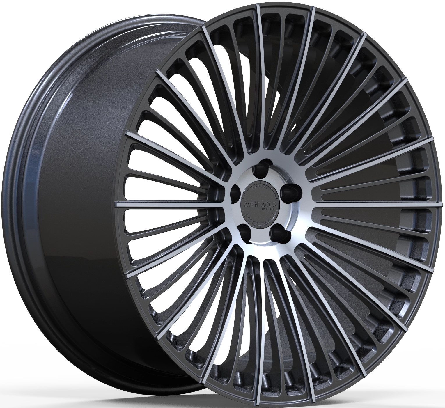 Aventador Wheels Forged Bladecore Carbon Gloss Polished