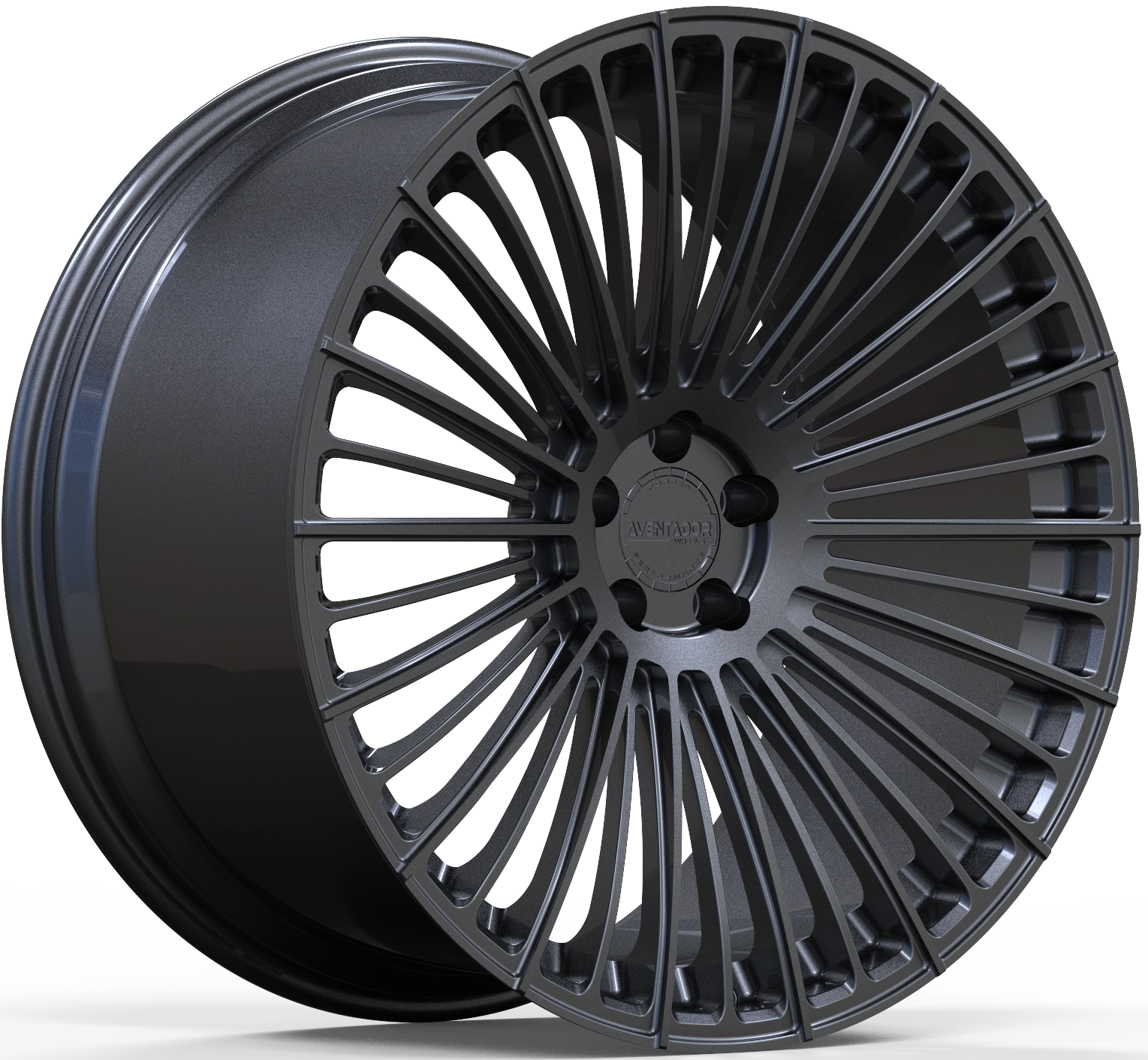 Aventador Wheels Forged Bladecore Carbon Gloss Dark