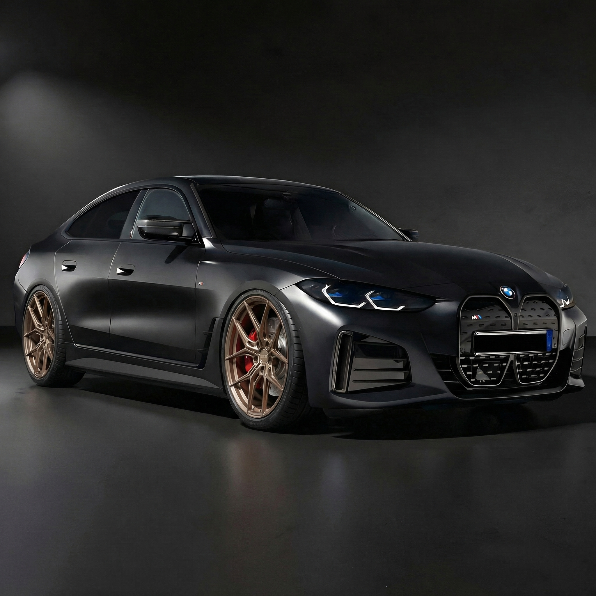 BMW i4 & BMW 5-serie – Forged Bullet 21” Gloss Bronze (4 felger)