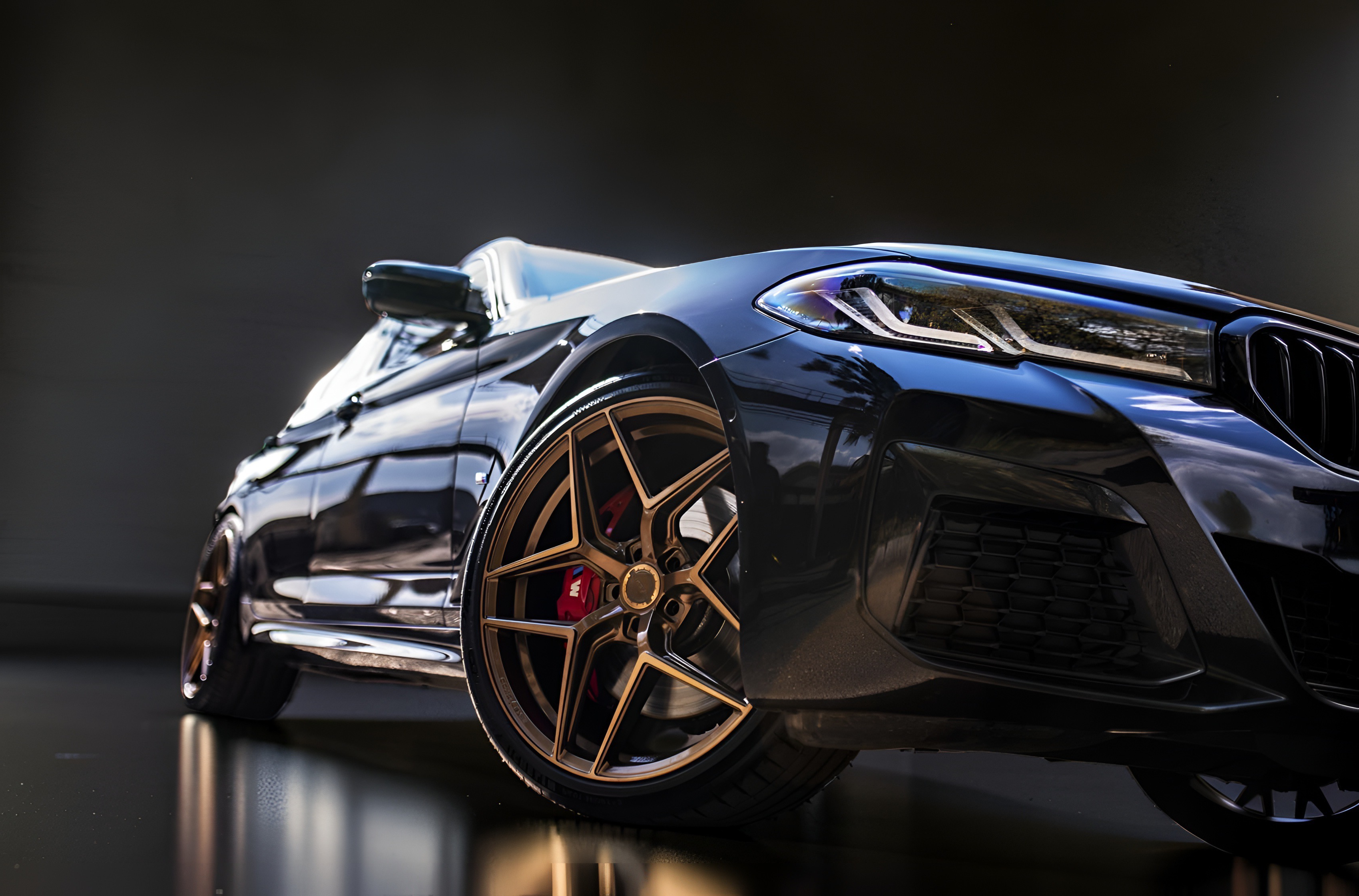 CONCAVER CVR2 Brushed Bronze 21” – BMW F10/F11 & 6-serie (4 felger)