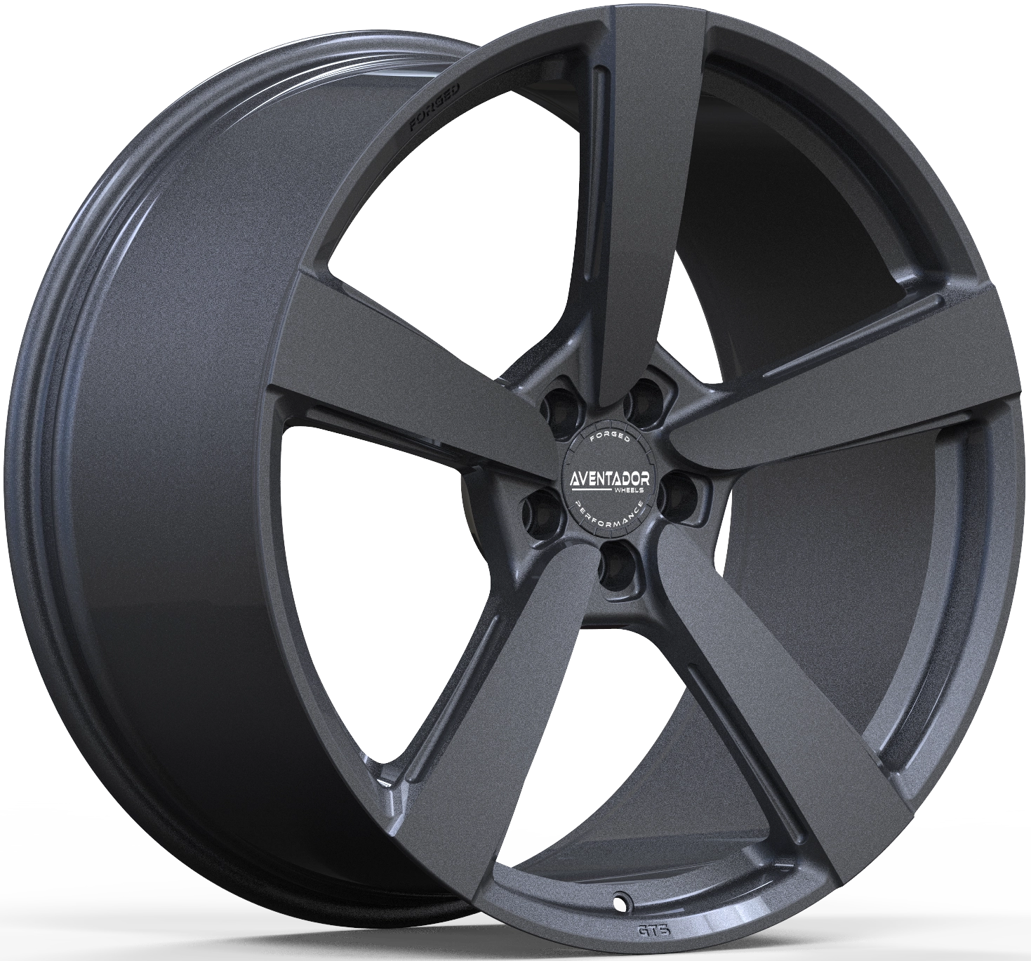 Aventador Wheels Forged GTS Carbon Gloss Dark