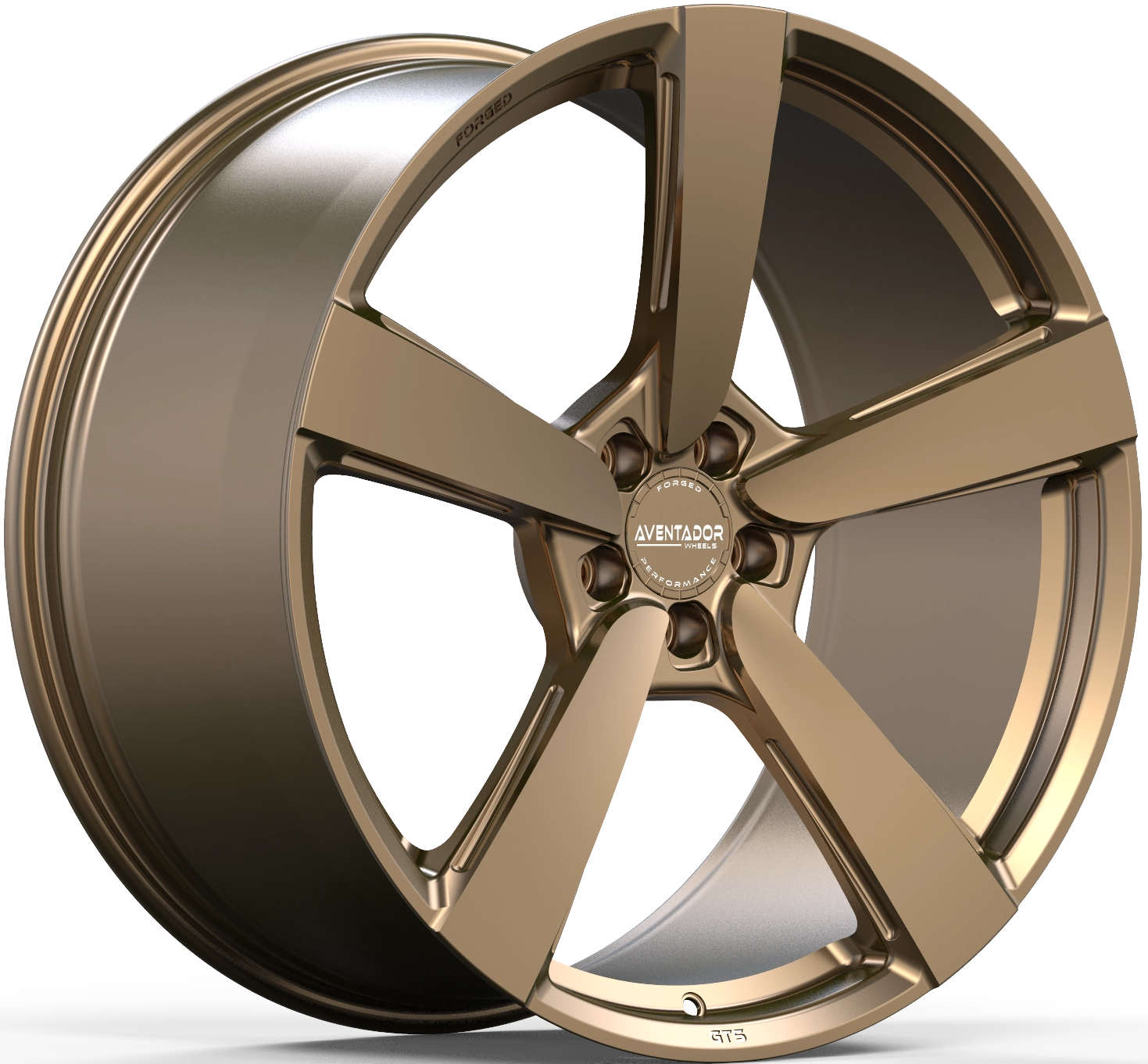 Aventador Wheels Forged GTS Gloss Bronze