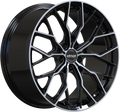 Aventador Wheels Forged Ghost Black Gloss Polished
