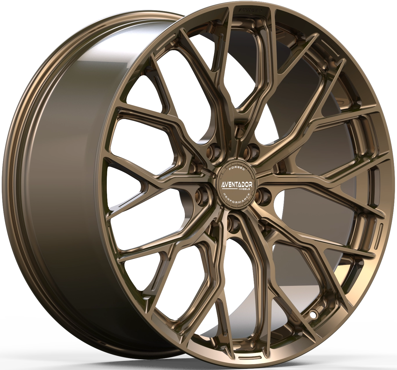 Aventador Wheels Forged Ghost Gloss Bronze