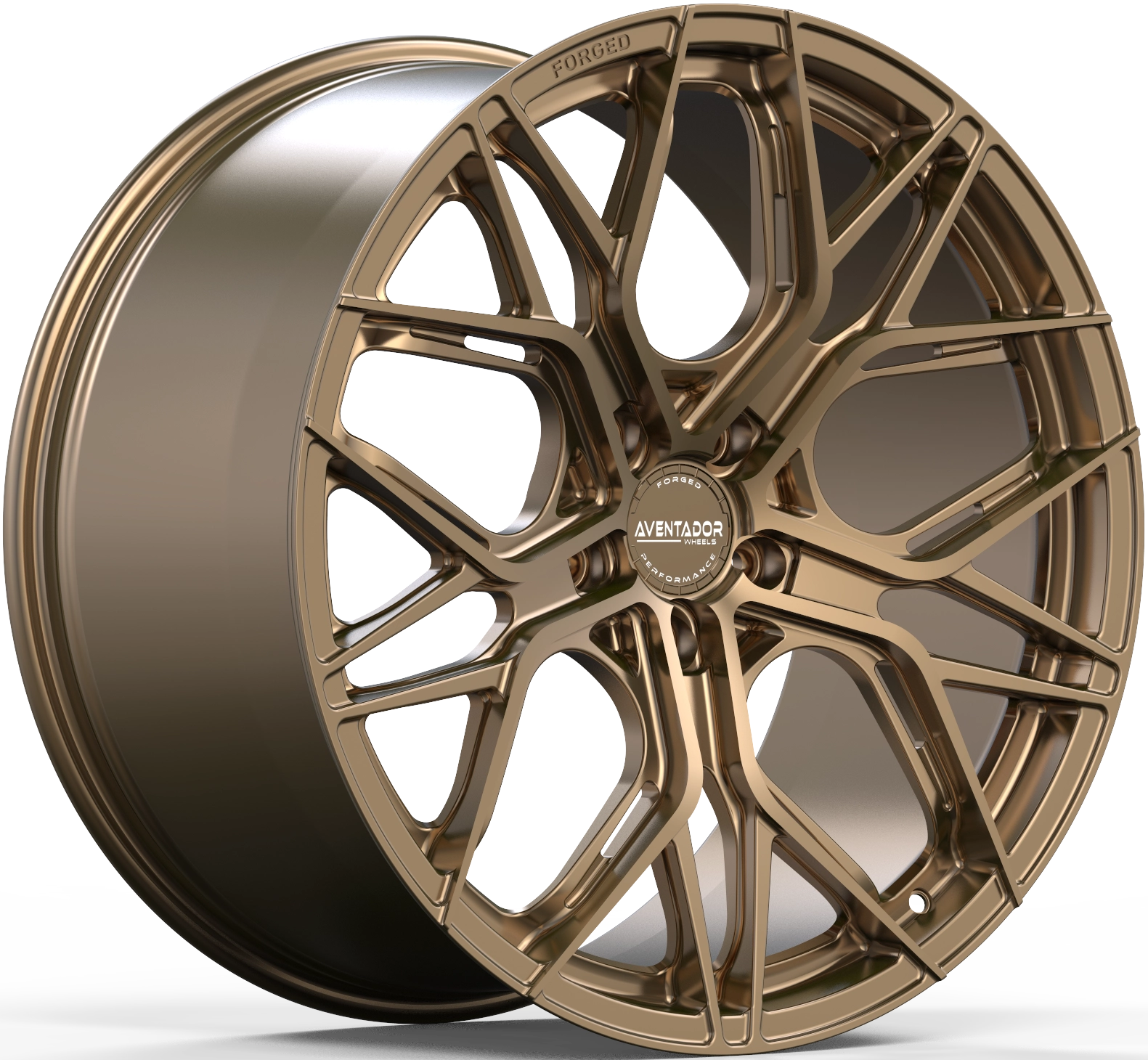 Aventador Hjul Forged Limitless Gloss Bronze