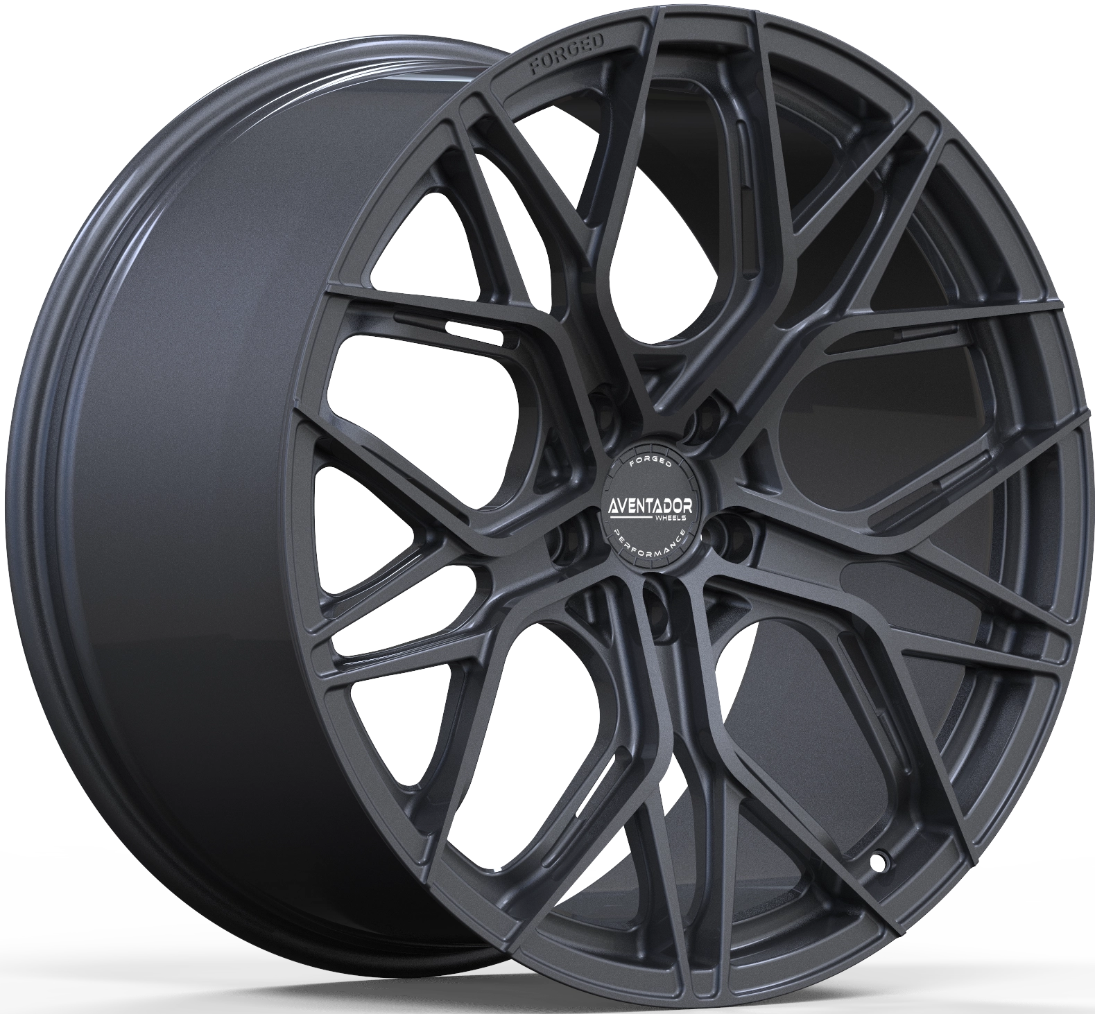 Aventador Wheels Forged Limitless Carbon Gloss Dark