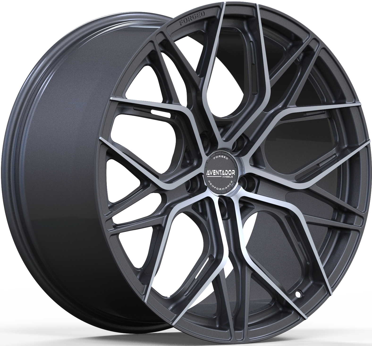 Aventador Hjul Forged Limitless Carbon Gloss Poleret