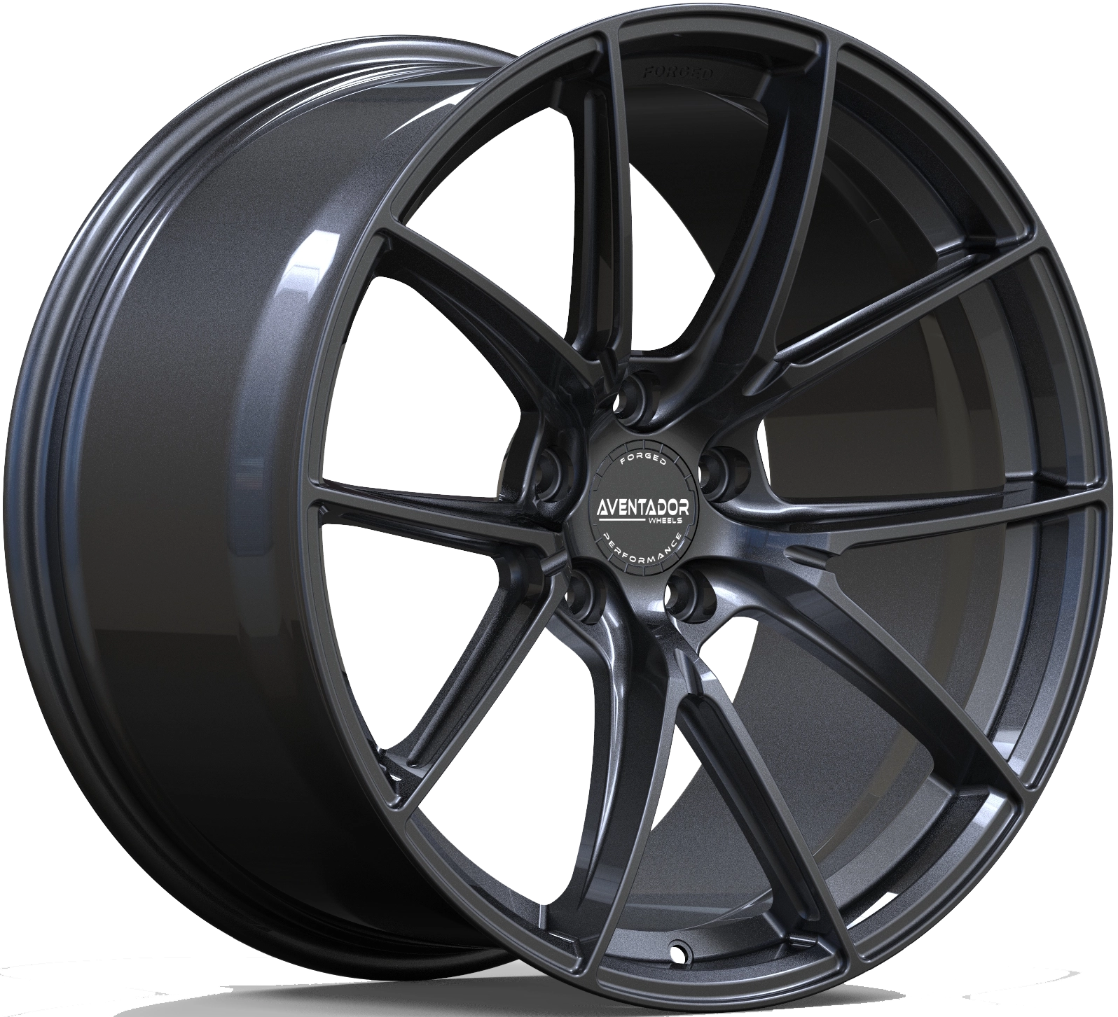 Aventador Wheels Forged Prime Carbon Gloss Dark