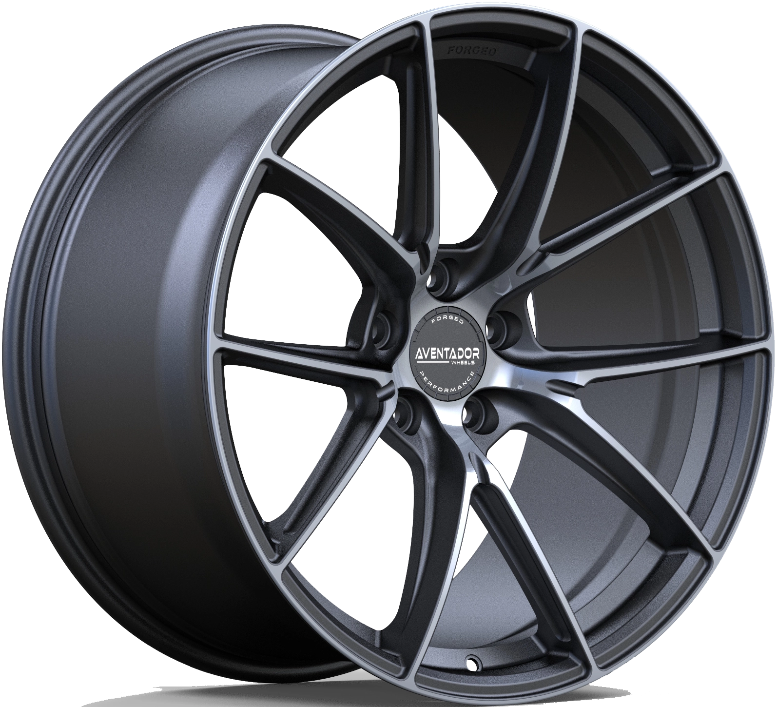 Aventador Wheels Forged Prime Carbon Gloss Polished