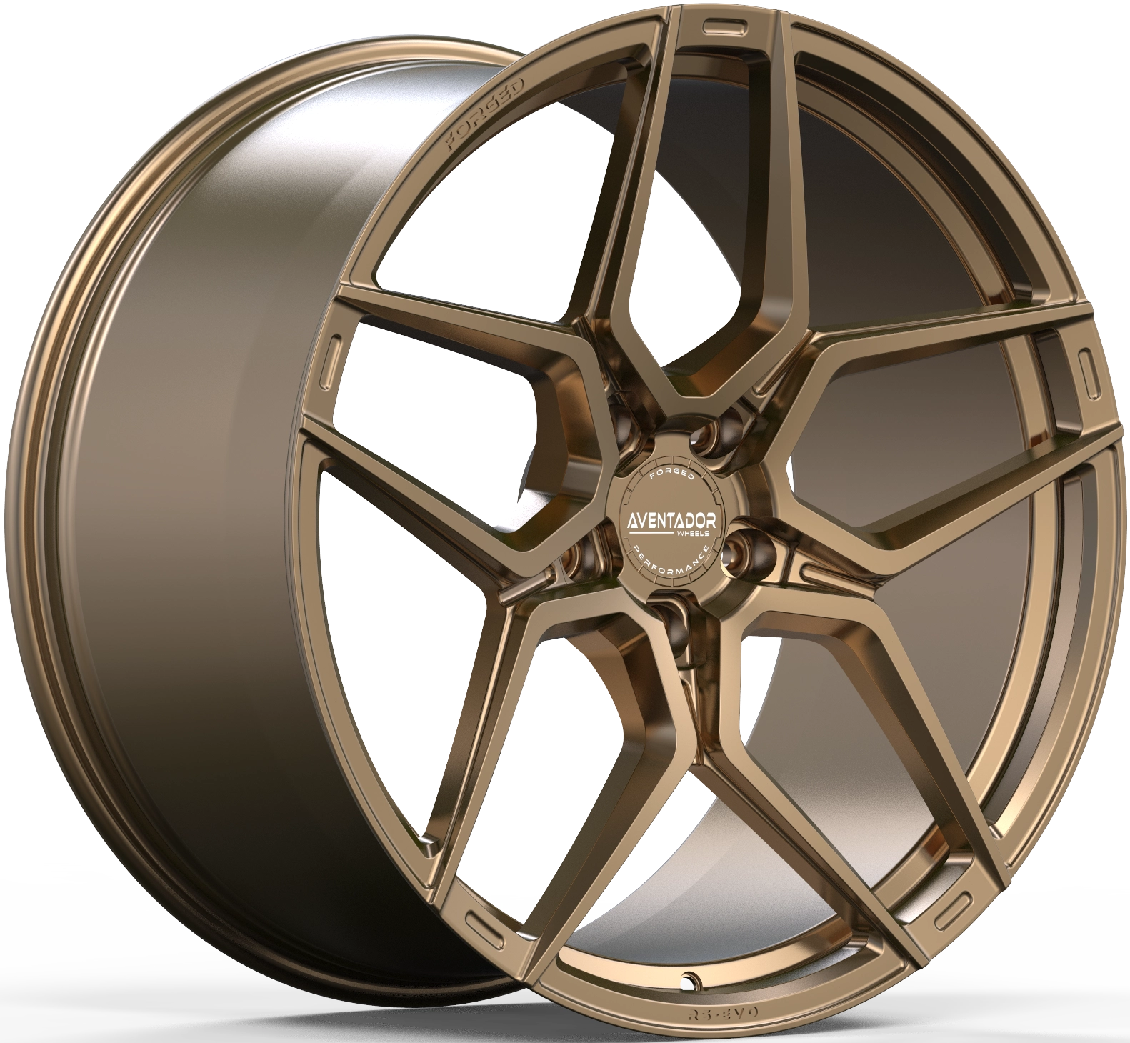 Aventador Hjul Forged RS Evo Gloss Bronze