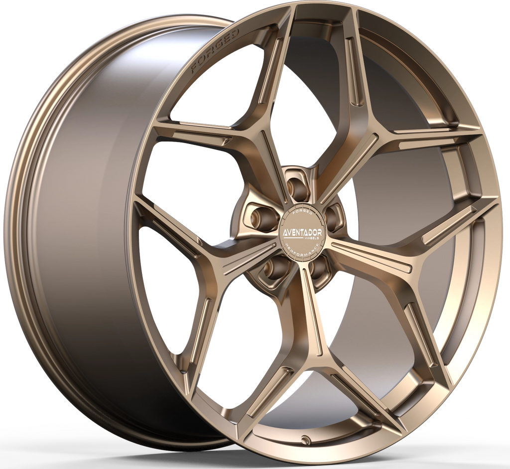 BMW 5-serie (G30,G31) från 2016-2026 - Hybrid Forged Stealth Gloss Black Staggered 20" Fälgset