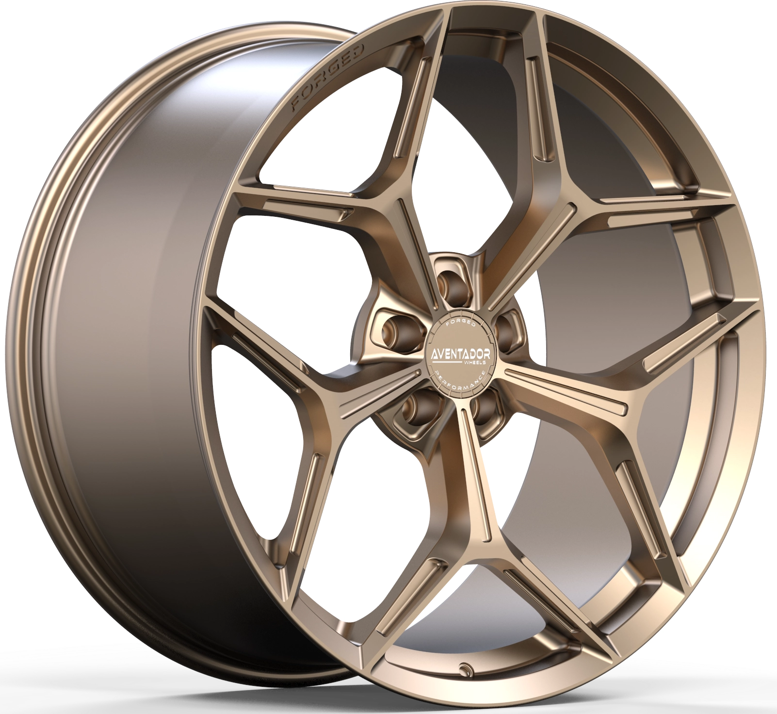 BMW iX – Forged Revolution Y 22” Gloss Bronze (Komplett felgsett med dekk – demo)