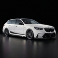 BMW 5-serie (G30,G31) från 2016-2026 - Hybrid Forged Stealth Gloss Black Staggered 20" Fälgset