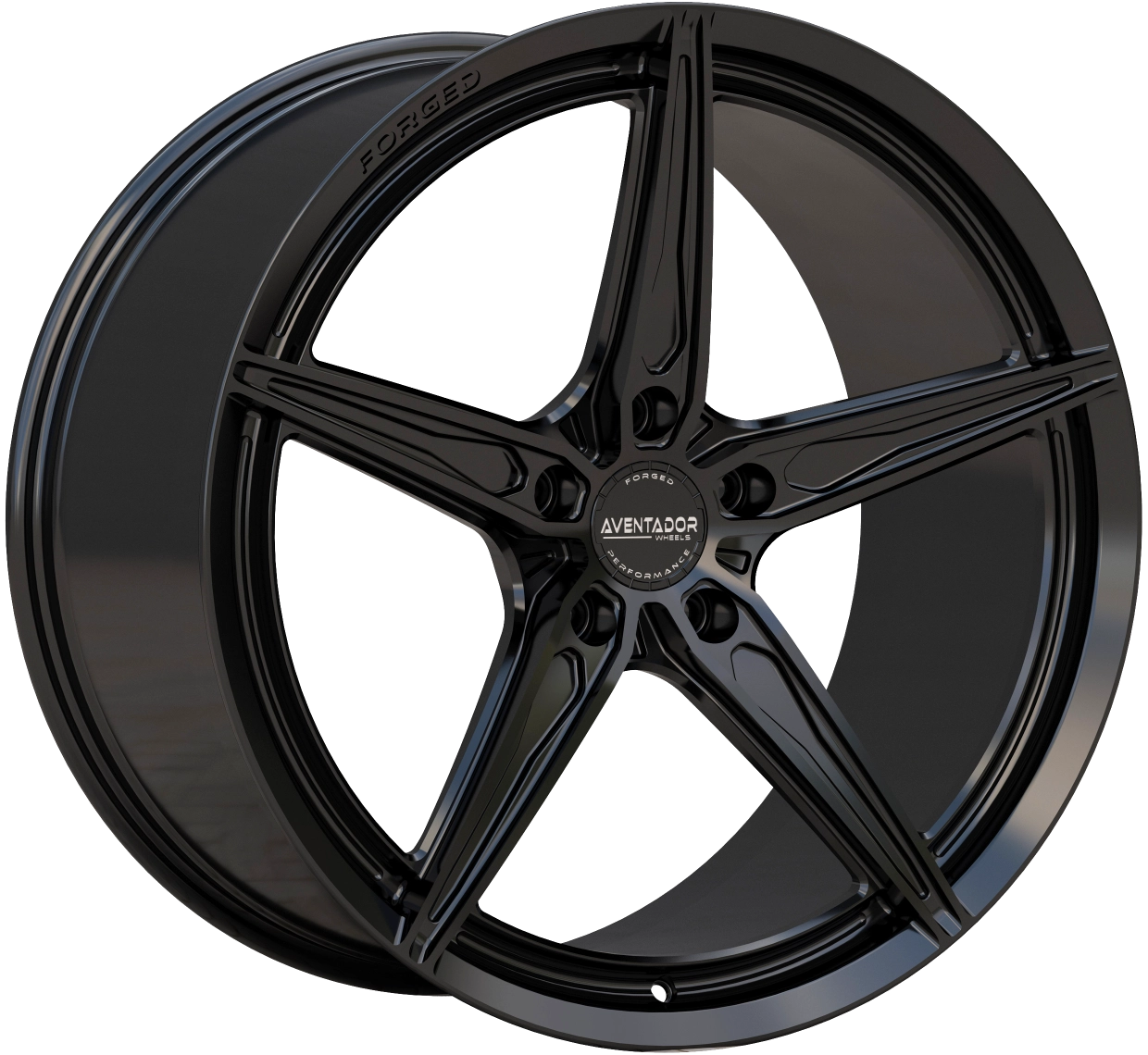Aventador Wheels Forged Starlight Gloss Black