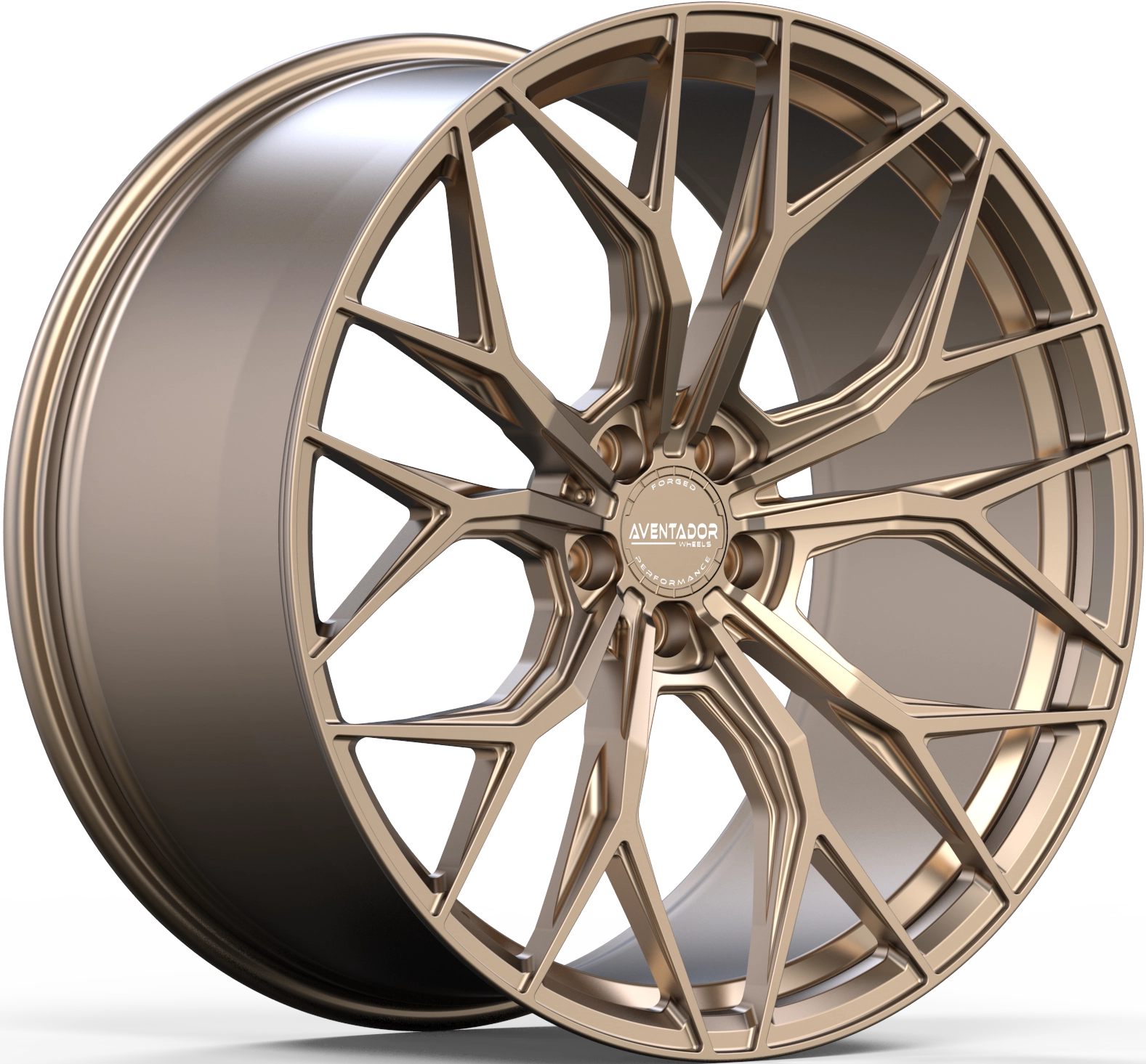 BMW 5-serie (G30,G31) från 2016-2026 - Hybrid Forged Stealth Gloss Black Staggered 20" Fälgset