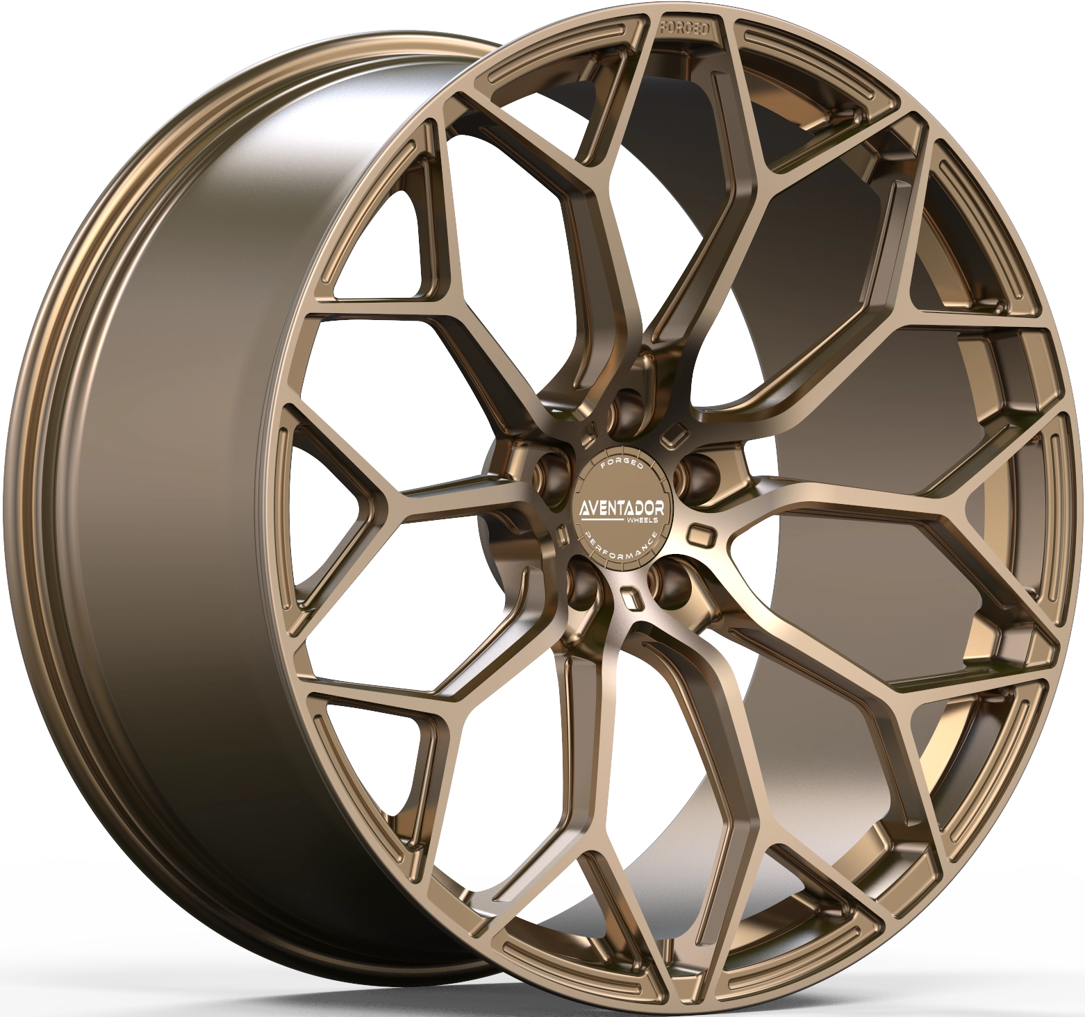 Aventador Wheels Forged Titan Gloss Bronze