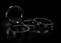 4 pcs Bimecc center rings - customized for your car