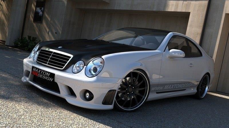 Maxton Bumper - Mercedes CLK W 208