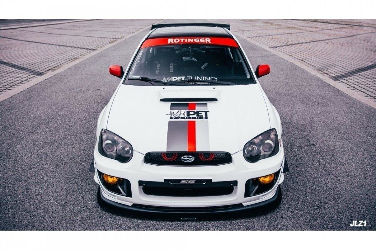 Maxton Splitter - Subaru Impreza Mk2 (GD)
