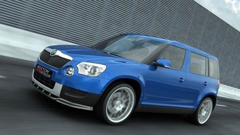 Maxton Splitter - Skoda Yeti