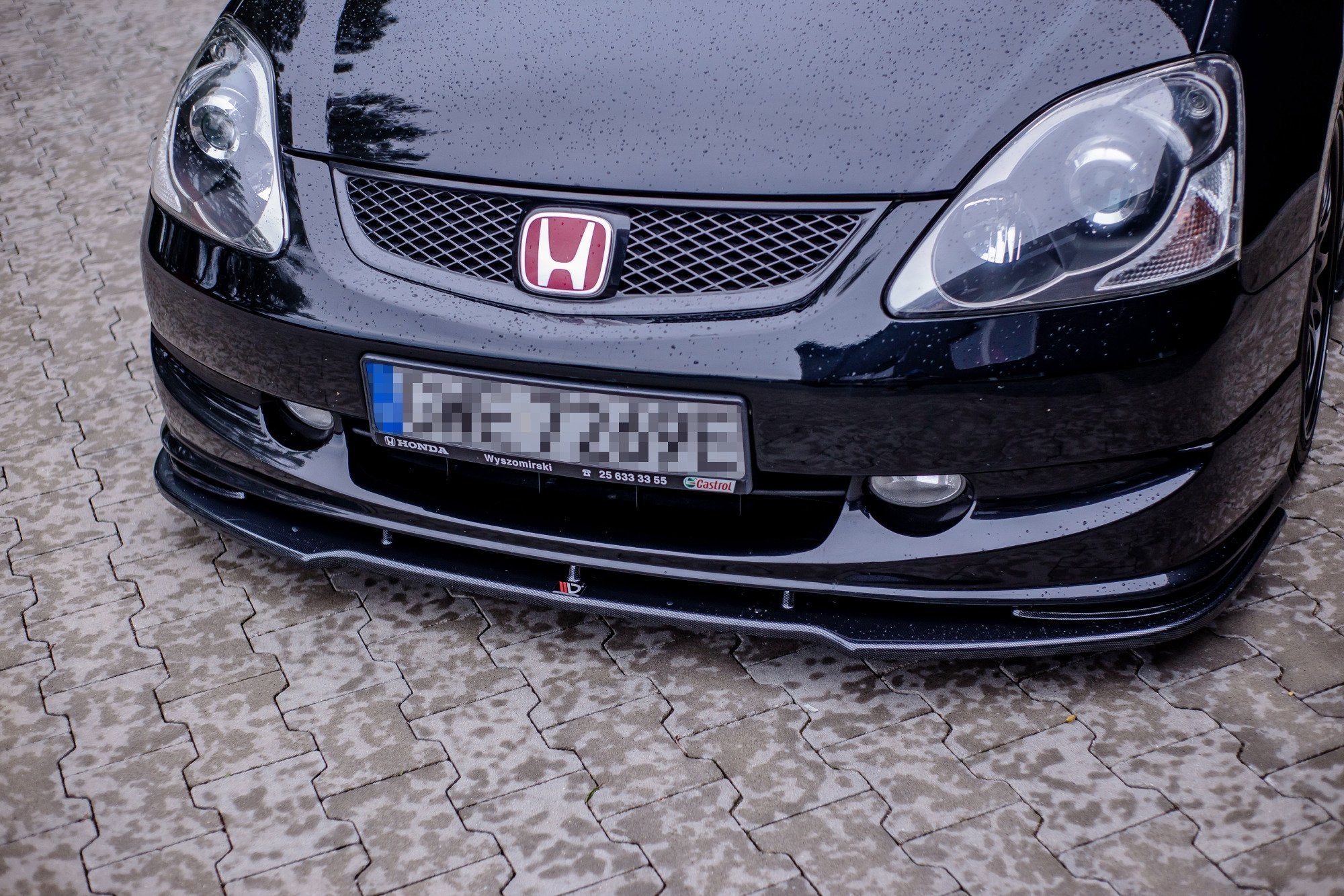 Maxton Splitter - Honda Civic Mk7 Type-S