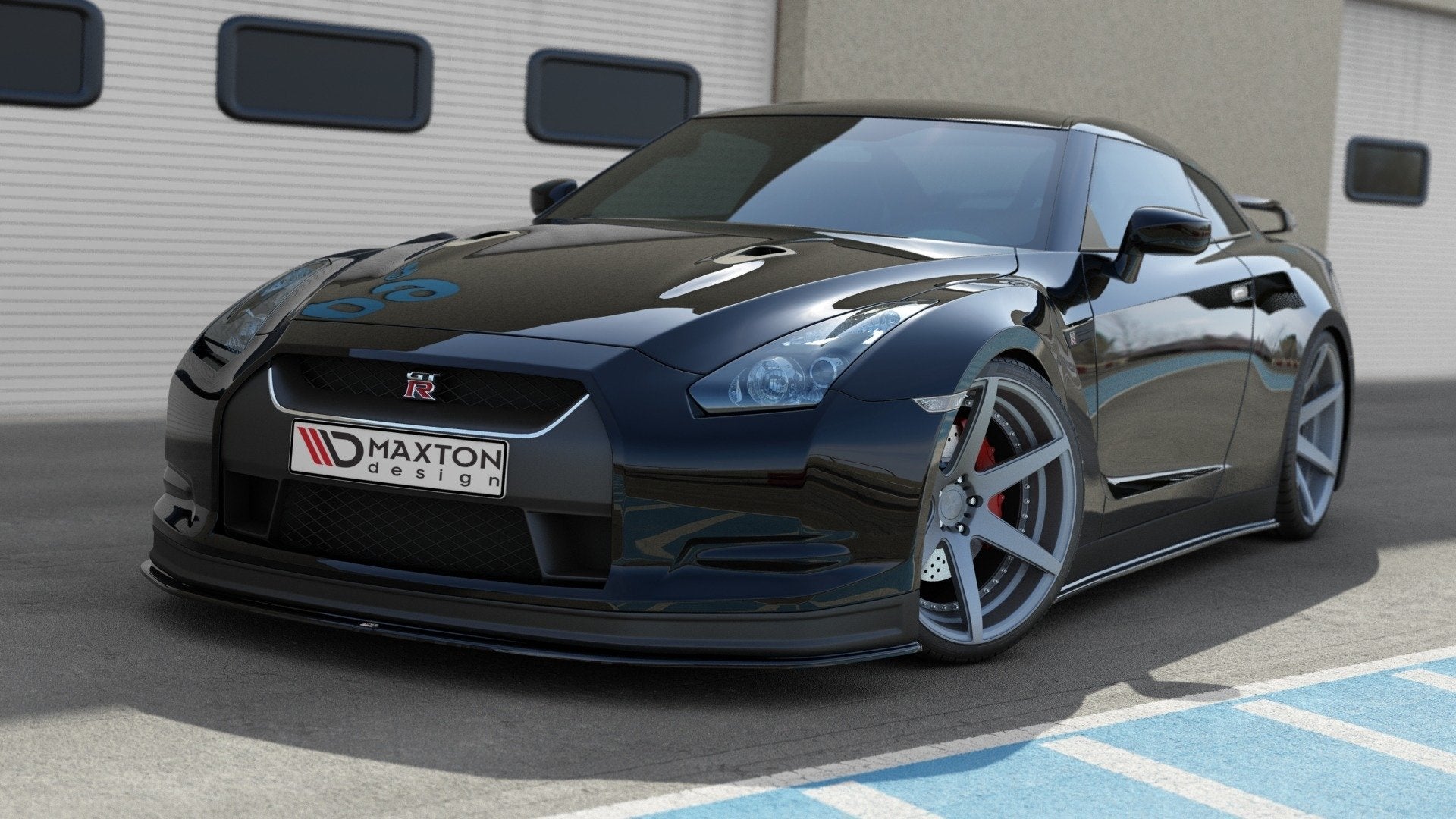 Maxton Splitter - Nissan GT-R