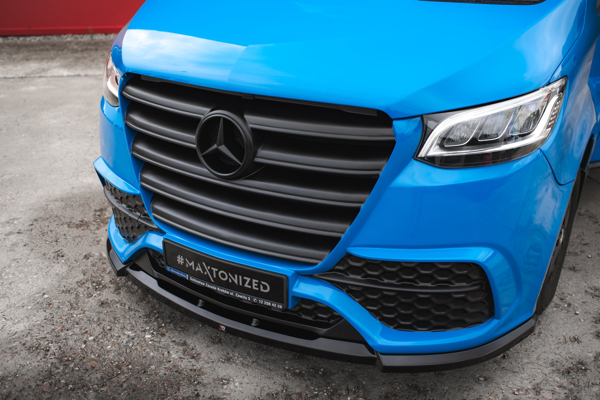 Maxton Splitter - Mercedes Sprinter Mk3