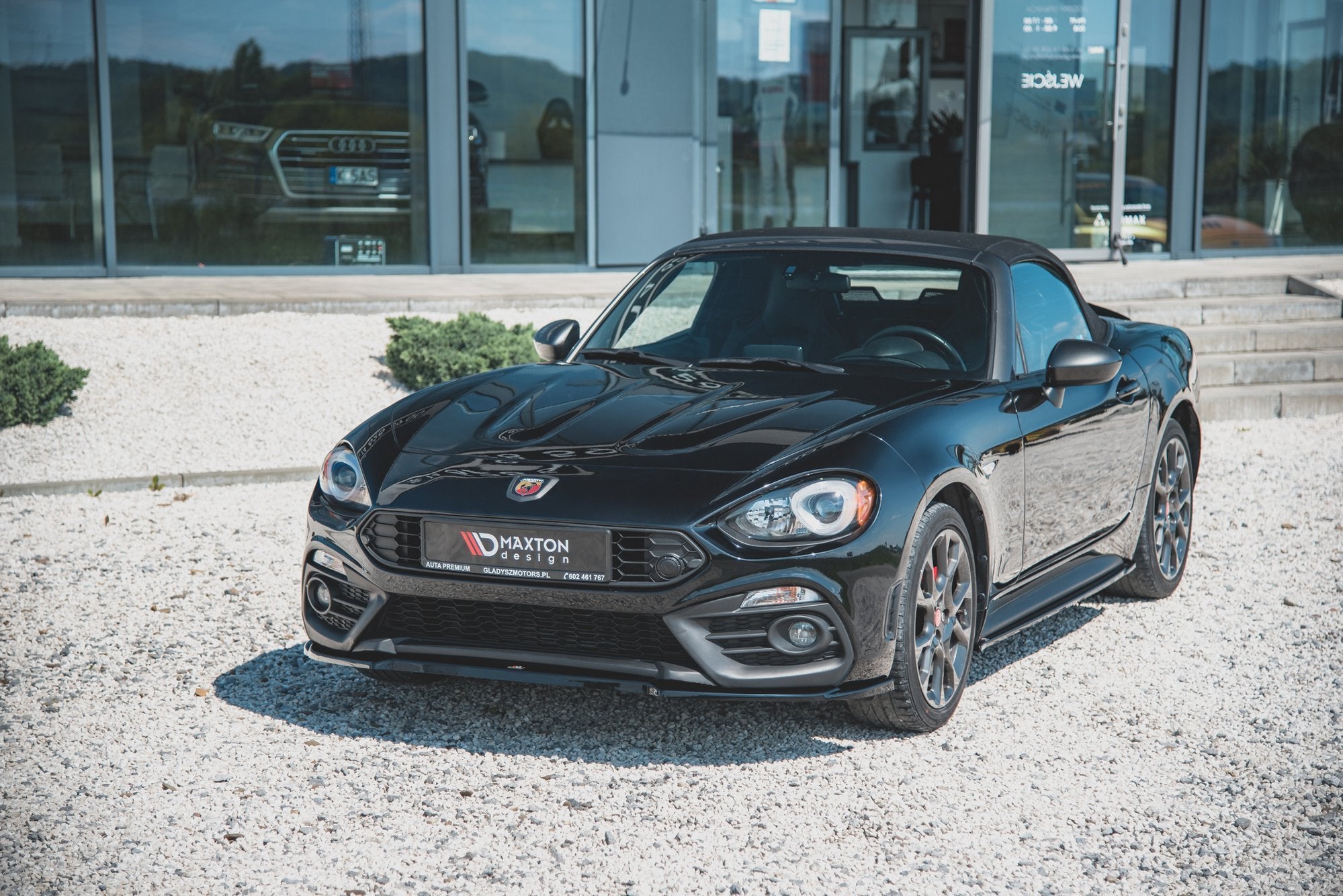 Maxton Splitter - Fiat 124 Spider Abarth