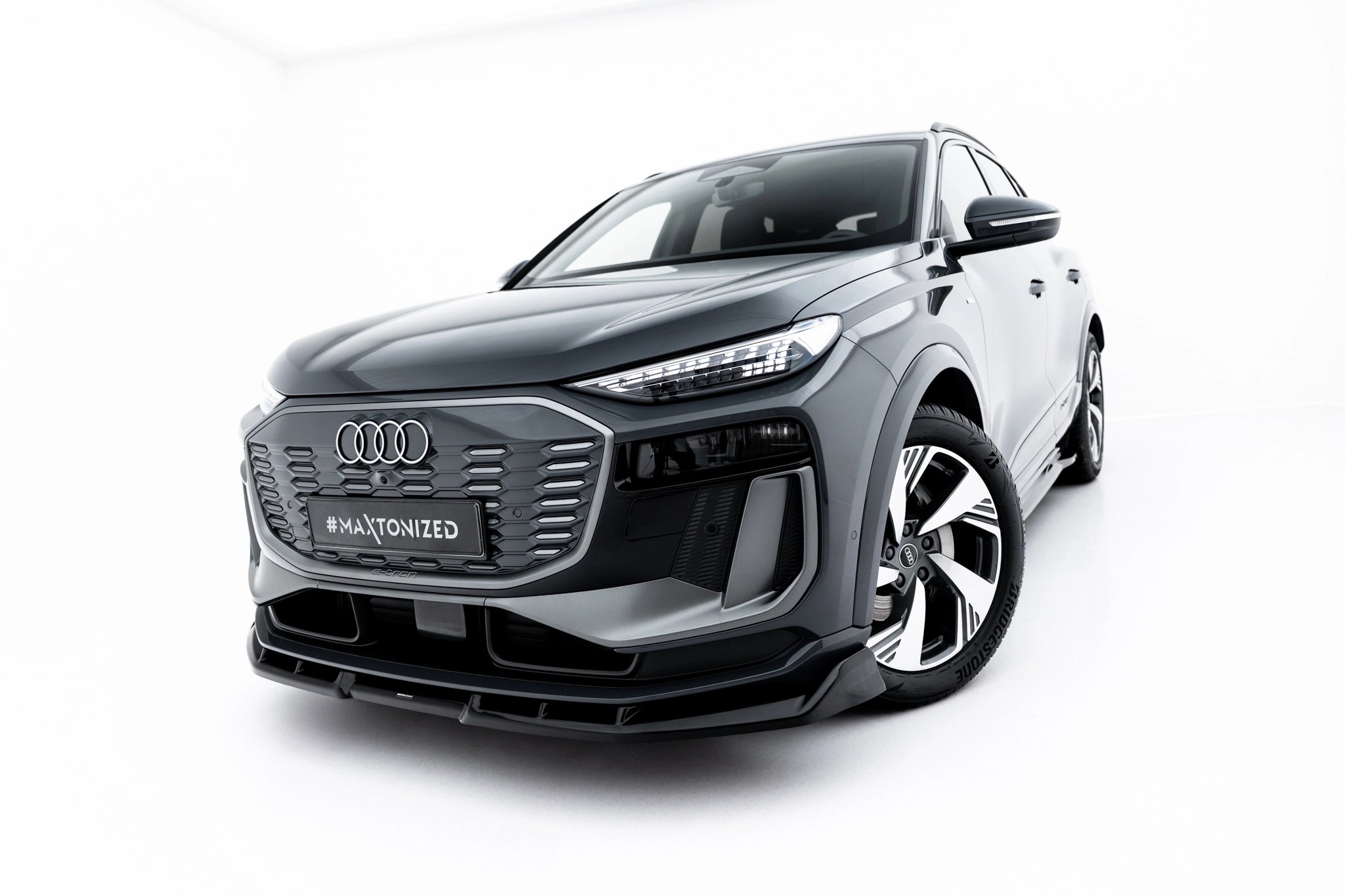 Maxton Splitter - Audi Q6 e-tron Mk1 [2023-]