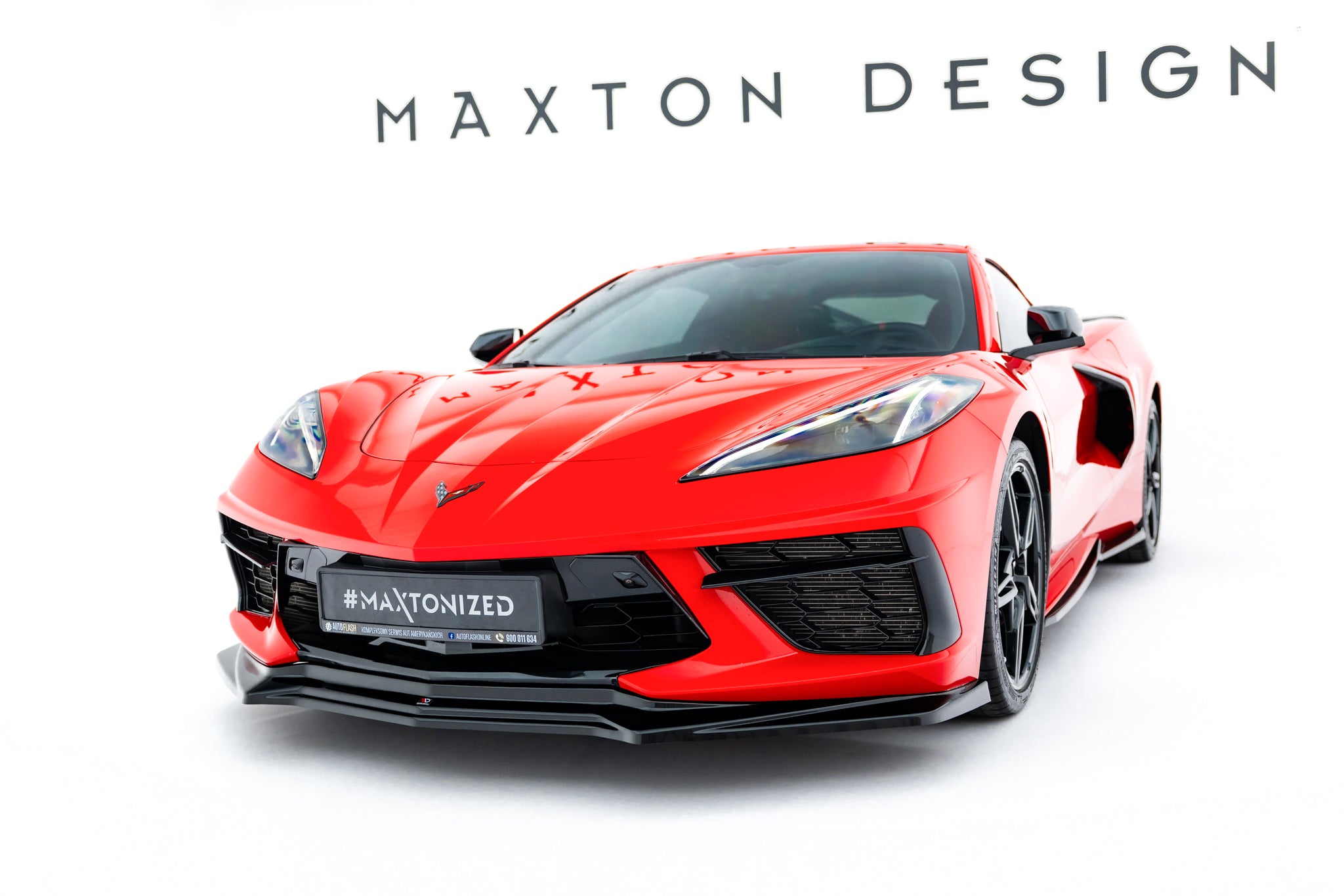 Maxton Splitter - Chevrolet Corvette C8 [2019-]