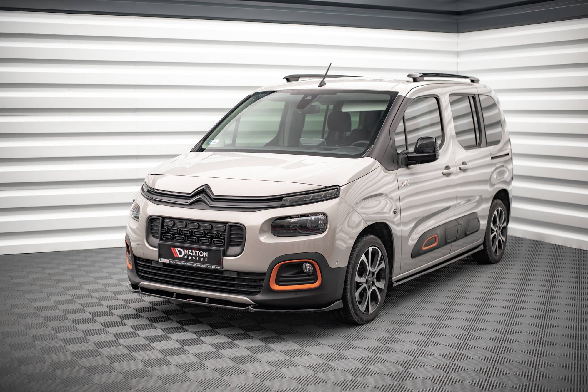 Maxton Splitter - Citroen Berlingo Mk3 [2018-]