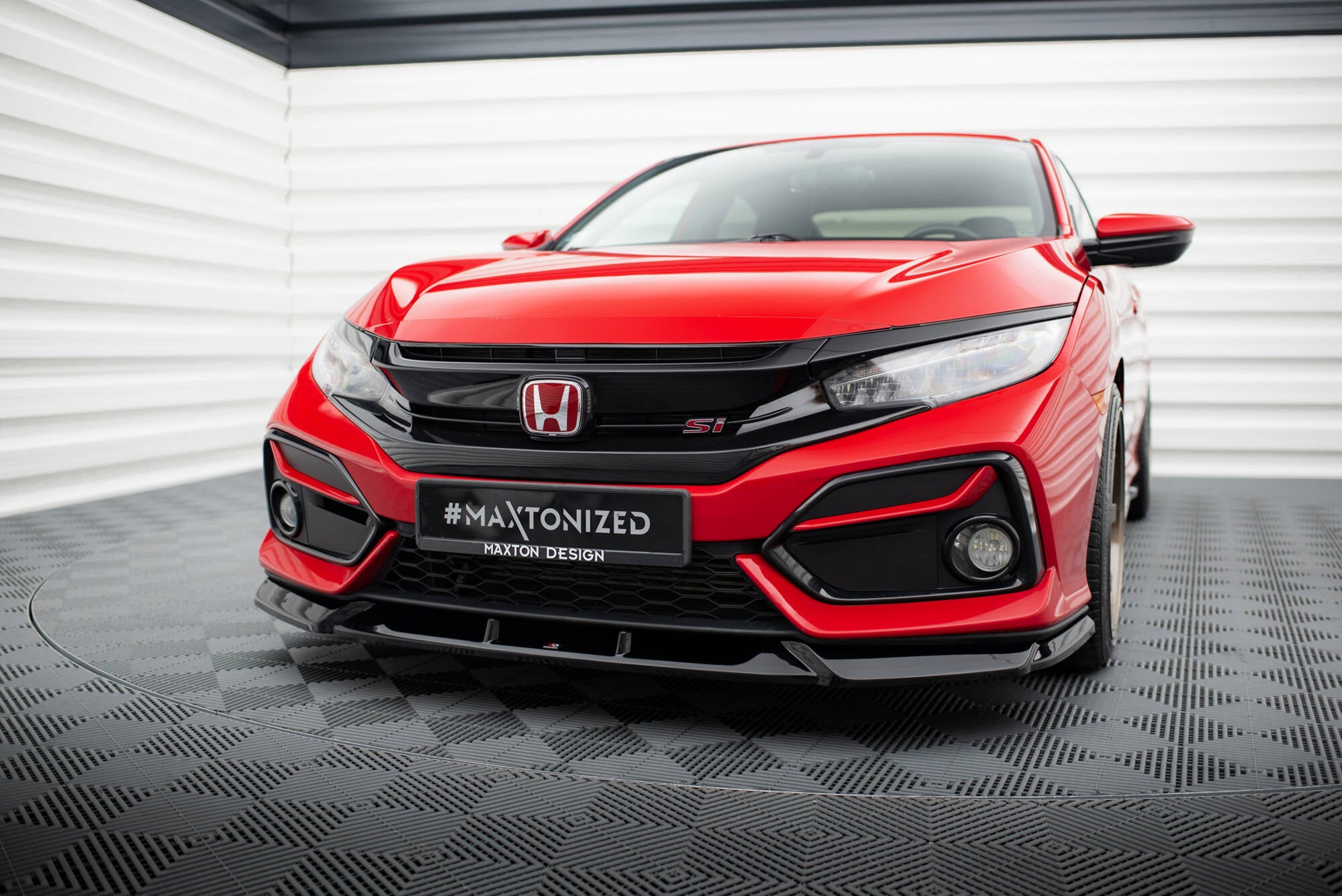 Maxton Splitter - Honda Civic Mk10 SI