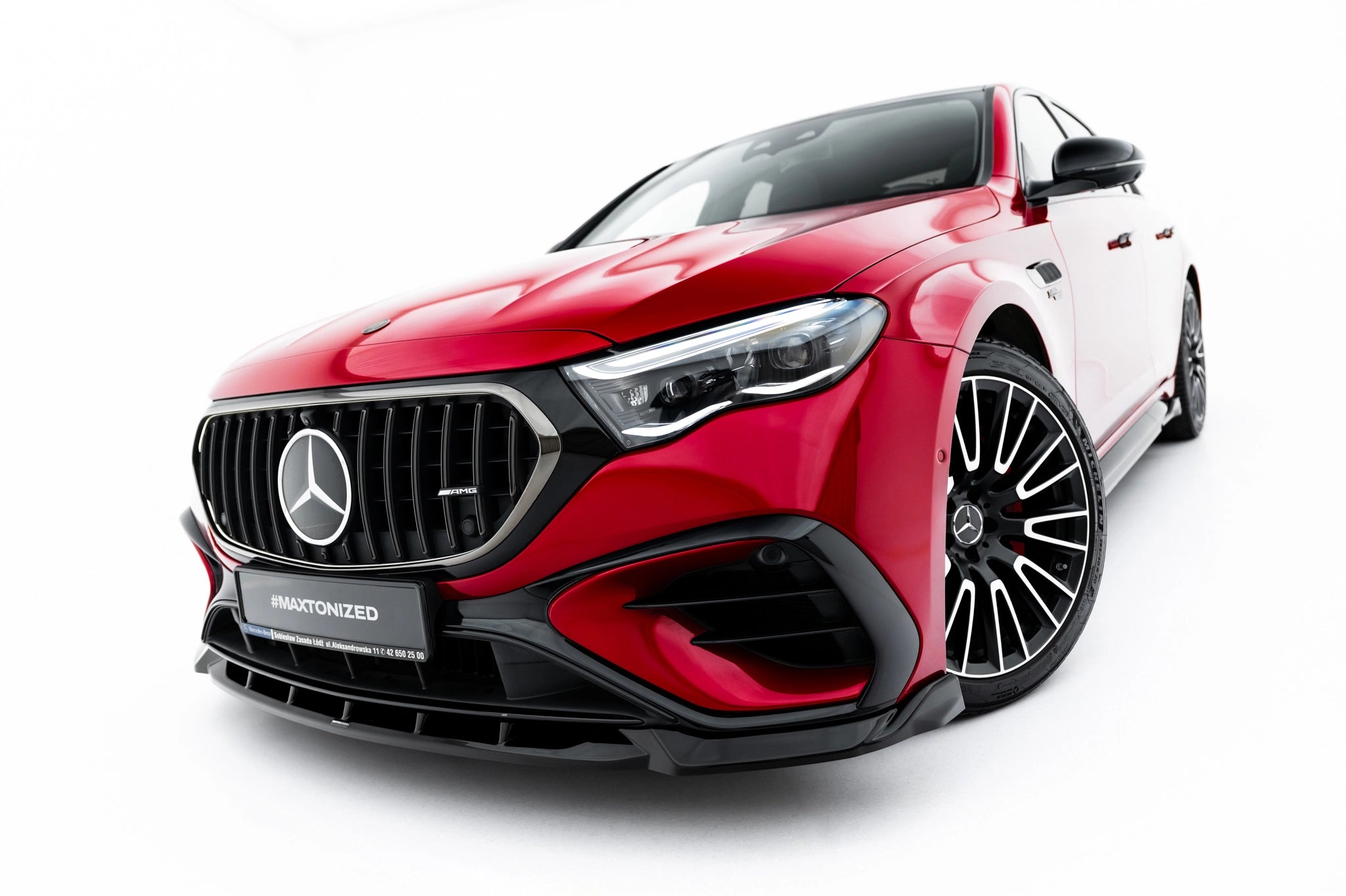 Maxton Splitter - Mercedes E Klasa W214