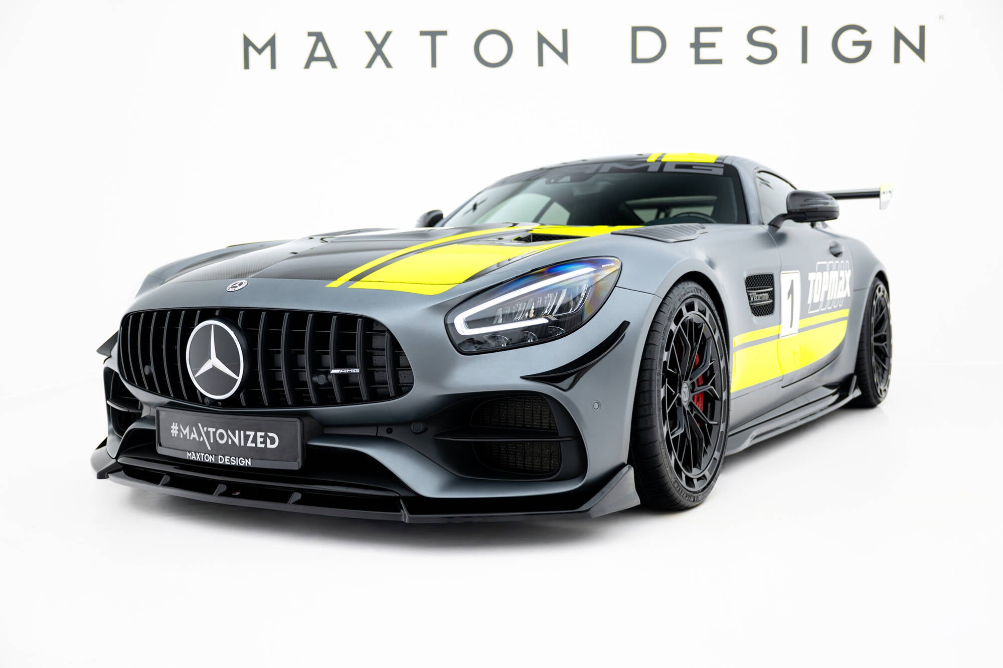 Maxton Splitter - Mercedes AMG GT C190 [2014-2023]